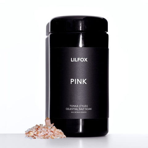 PINK Aura Tonka + Yuzu Celestial Salt Soak